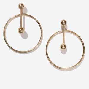 Adornmonde open circle ear jackets (HP!)